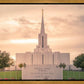 Jordan River Temple Evening Glow