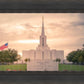 Jordan River Temple Evening Glow