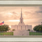 Jordan River Temple Evening Glow