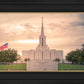 Jordan River Temple Evening Glow