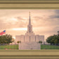 Jordan River Temple Evening Glow