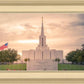 Jordan River Temple Evening Glow
