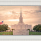 Jordan River Temple Evening Glow