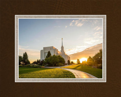 Twin Falls Temple Morning Light