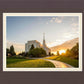 Twin Falls Temple Morning Light