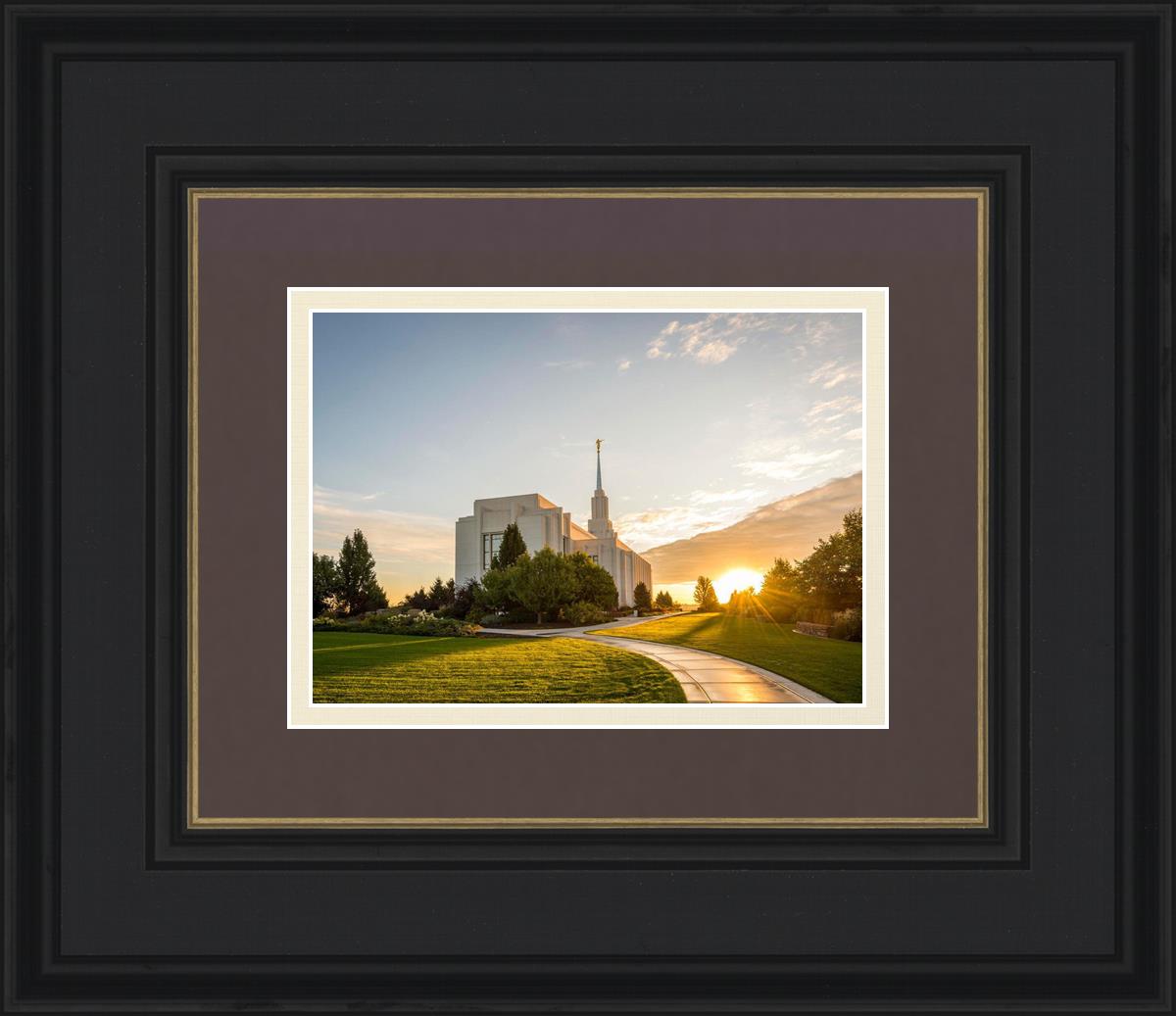 Twin Falls Temple Morning Light