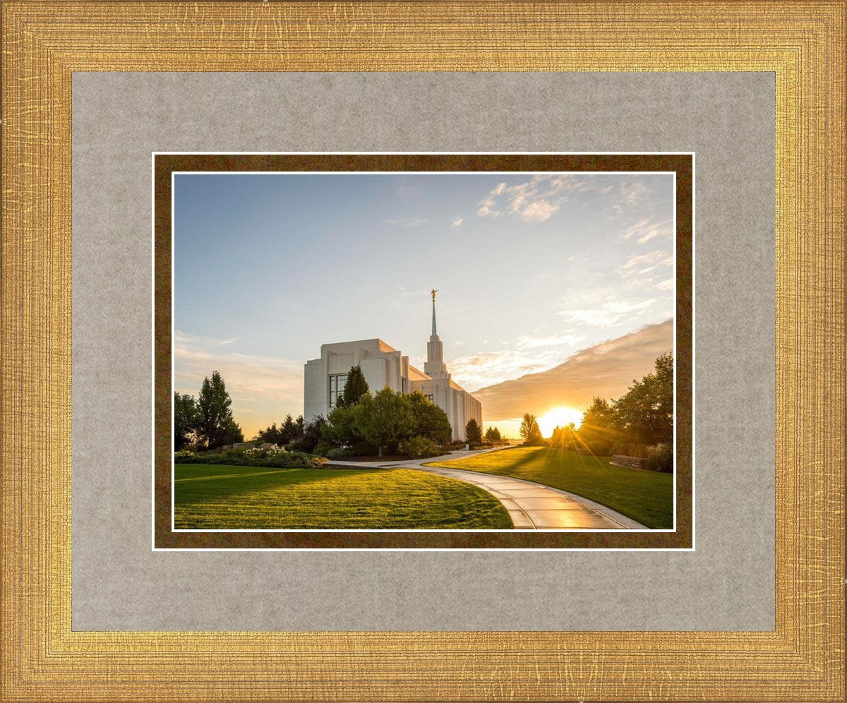 Twin Falls Temple Morning Light