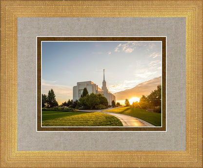 Twin Falls Temple Morning Light