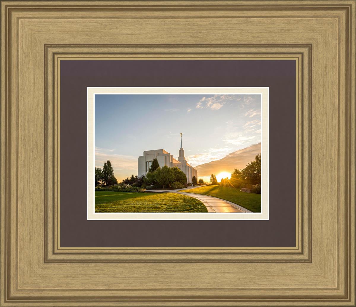 Twin Falls Temple Morning Light