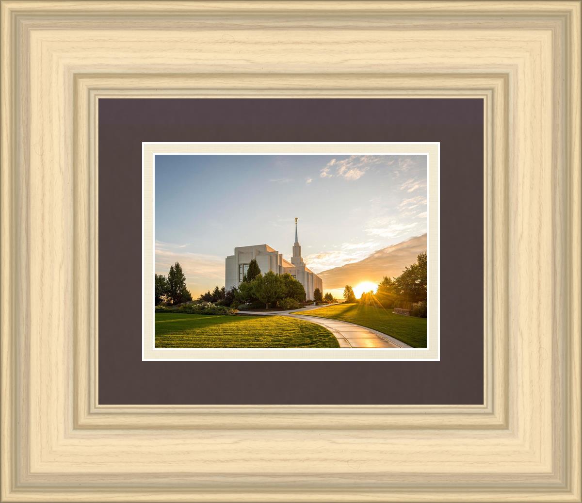 Twin Falls Temple Morning Light
