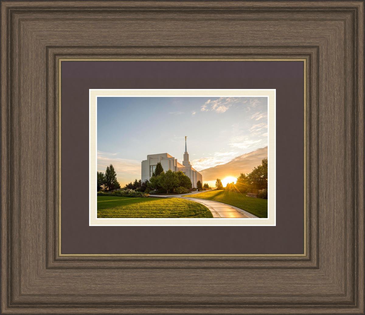 Twin Falls Temple Morning Light