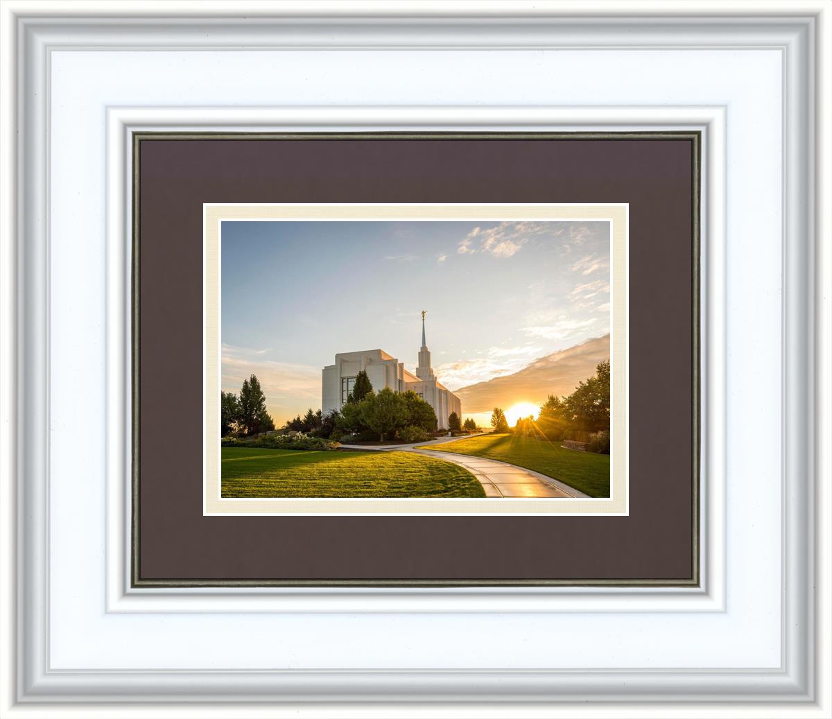 Twin Falls Temple Morning Light