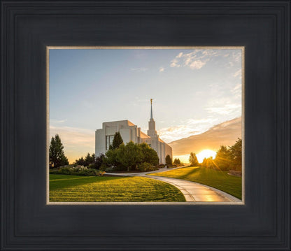 Twin Falls Temple Morning Light