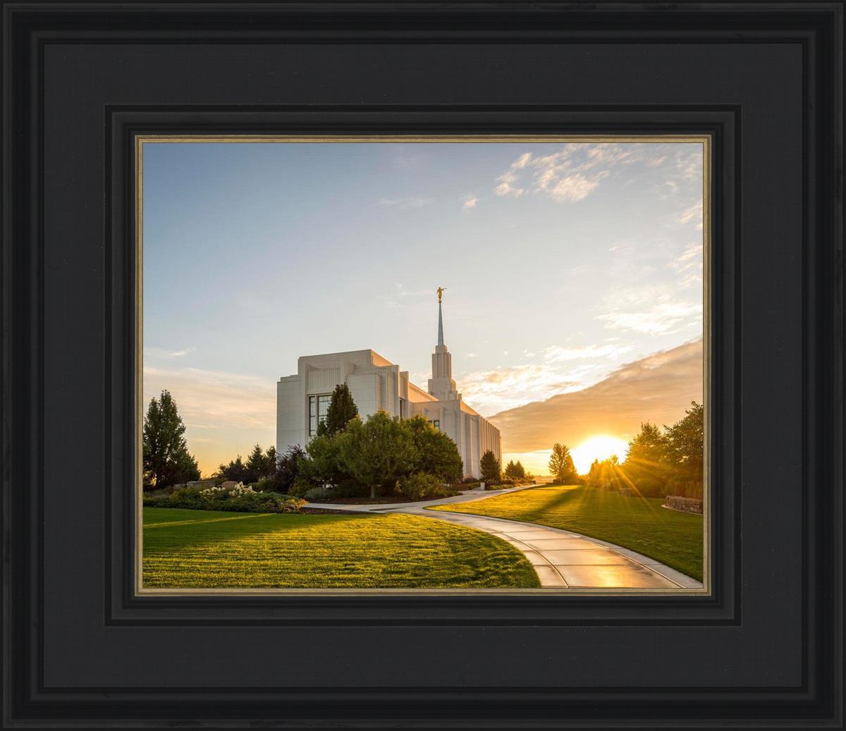 Twin Falls Temple Morning Light