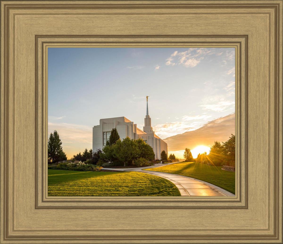 Twin Falls Temple Morning Light