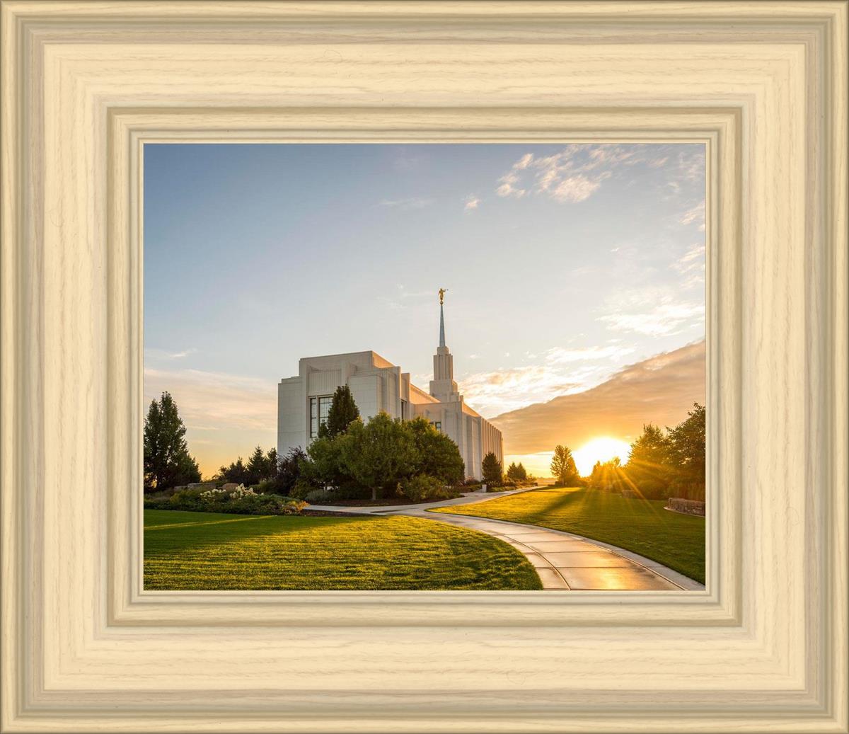 Twin Falls Temple Morning Light