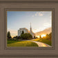 Twin Falls Temple Morning Light