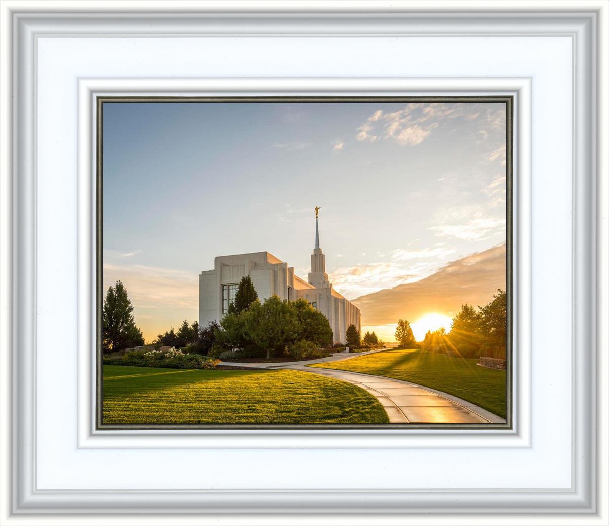 Twin Falls Temple Morning Light