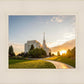 Twin Falls Temple Morning Light