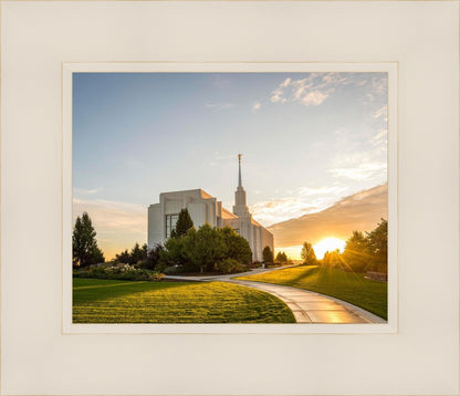 Twin Falls Temple Morning Light