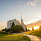 Twin Falls Temple Morning Light