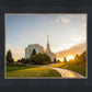 Twin Falls Temple Morning Light