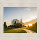Twin Falls Temple Morning Light
