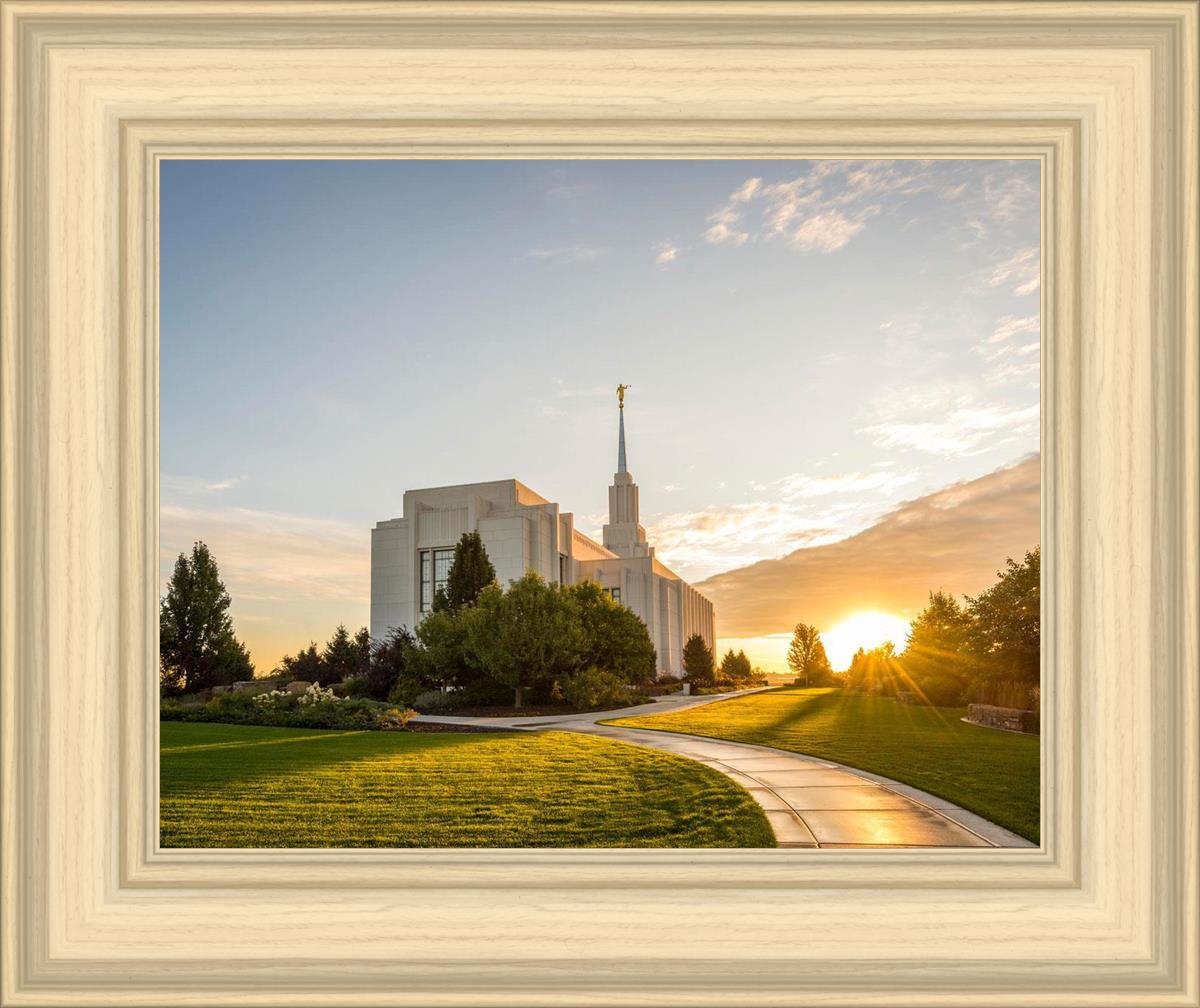 Twin Falls Temple Morning Light