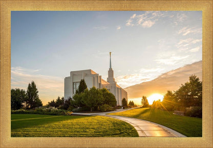 Twin Falls Temple Morning Light