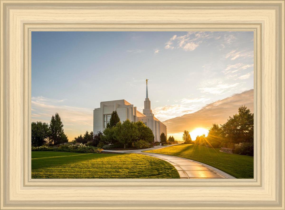 Twin Falls Temple Morning Light