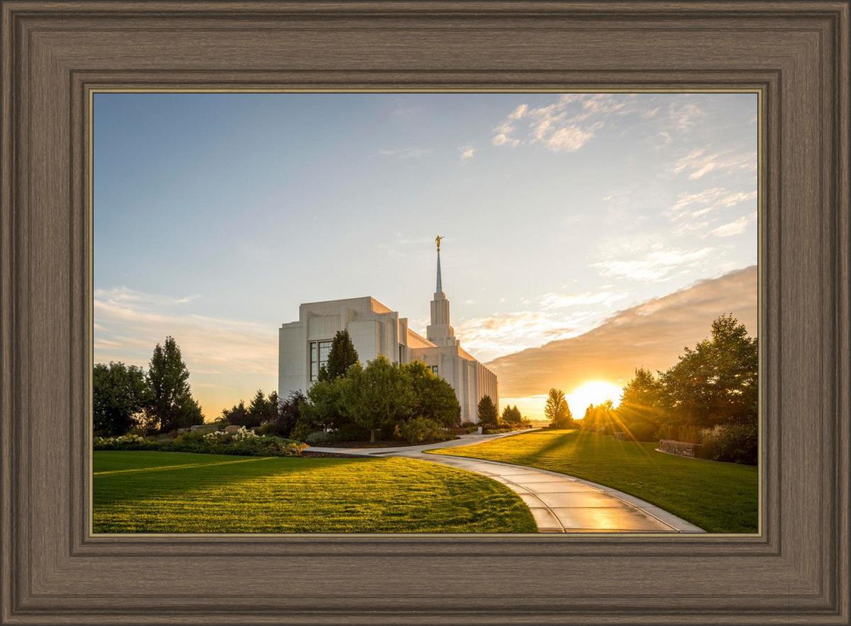 Twin Falls Temple Morning Light