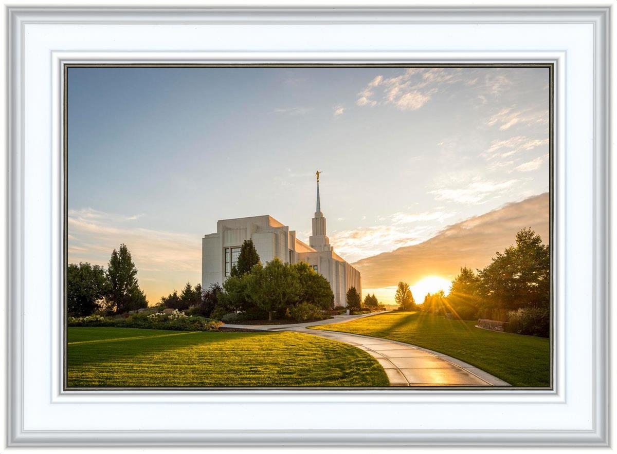 Twin Falls Temple Morning Light