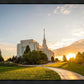 Twin Falls Temple Morning Light