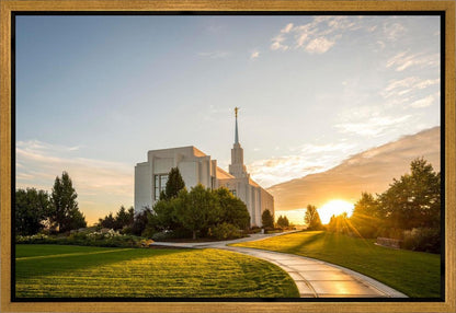 Twin Falls Temple Morning Light