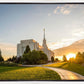 Twin Falls Temple Morning Light