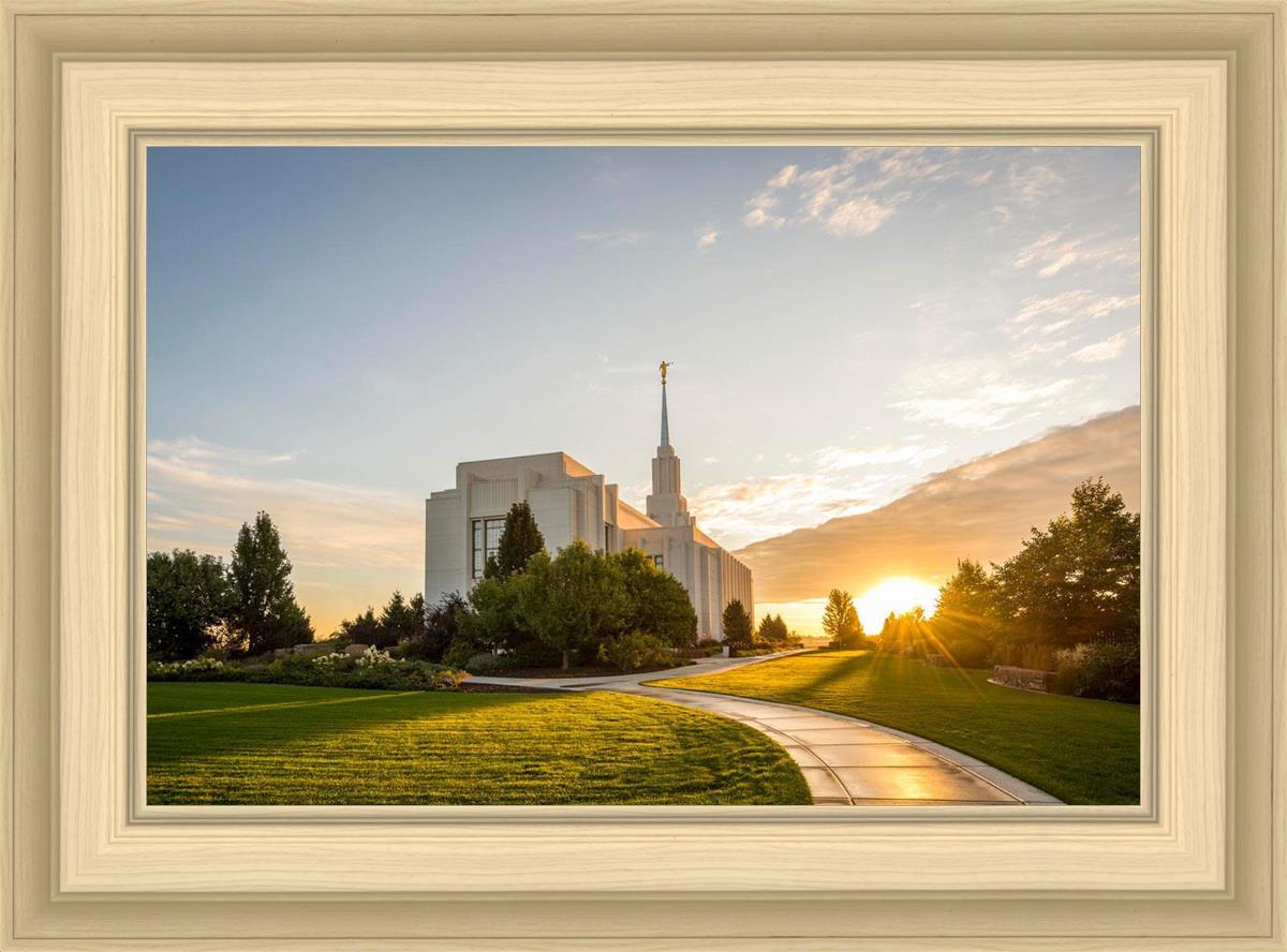 Twin Falls Temple Morning Light