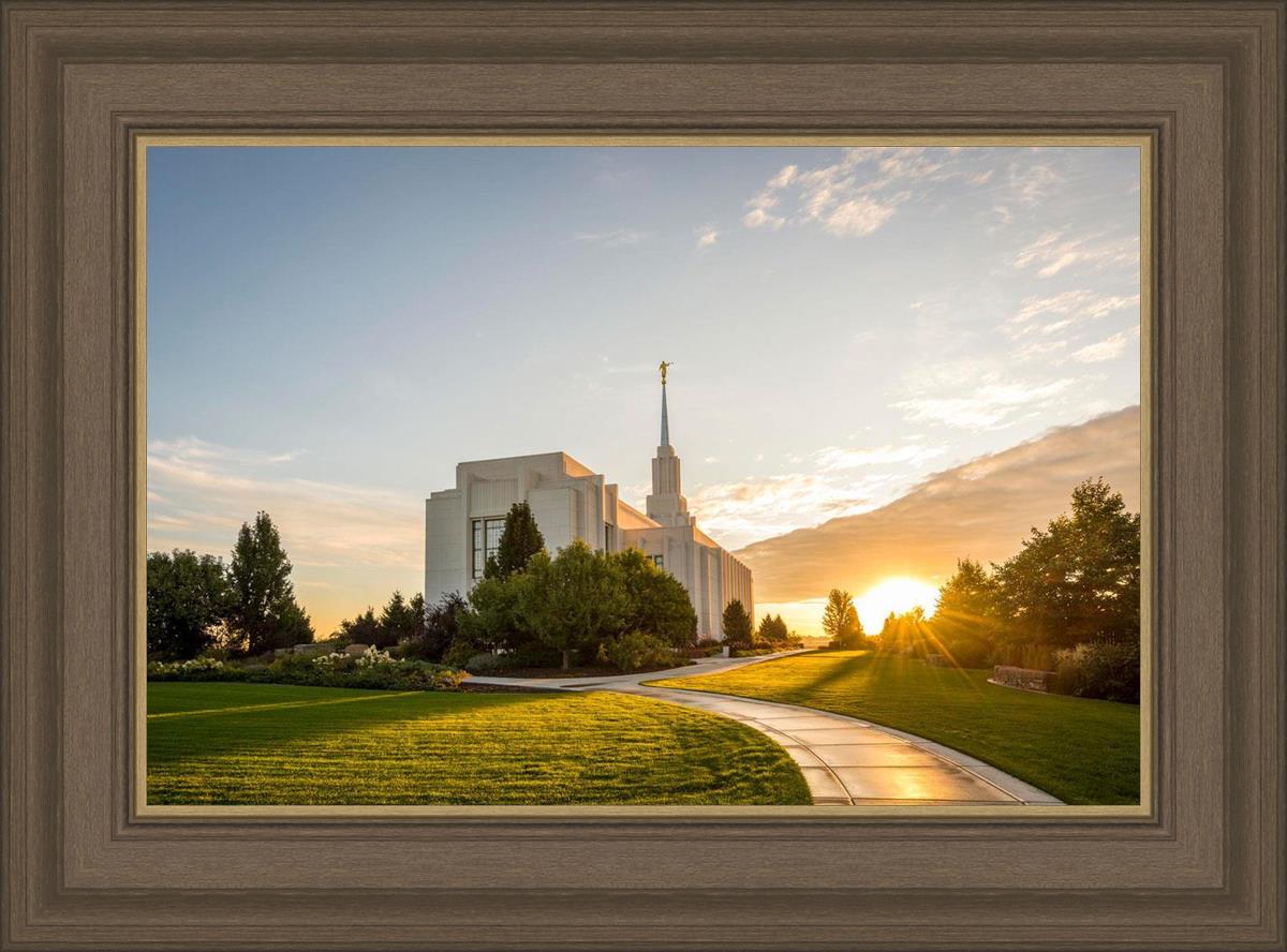 Twin Falls Temple Morning Light