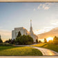 Twin Falls Temple Morning Light