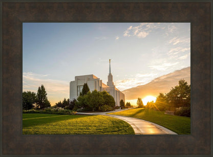 Twin Falls Temple Morning Light