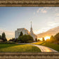 Twin Falls Temple Morning Light