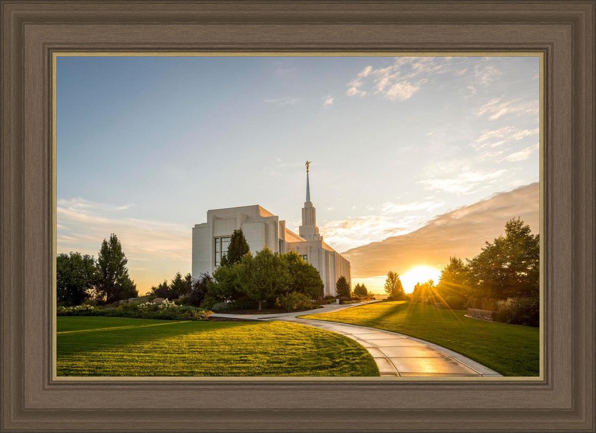 Twin Falls Temple Morning Light
