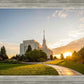 Twin Falls Temple Morning Light