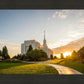 Twin Falls Temple Morning Light