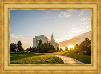 Twin Falls Temple Morning Light