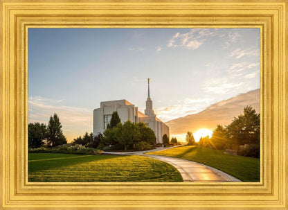 Twin Falls Temple Morning Light