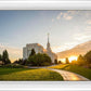 Twin Falls Temple Morning Light