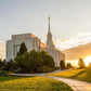 Twin Falls Temple Morning Light