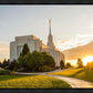 Twin Falls Temple Morning Light