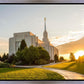 Twin Falls Temple Morning Light