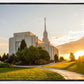 Twin Falls Temple Morning Light